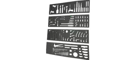 ложементы для инструментов из ЭВА